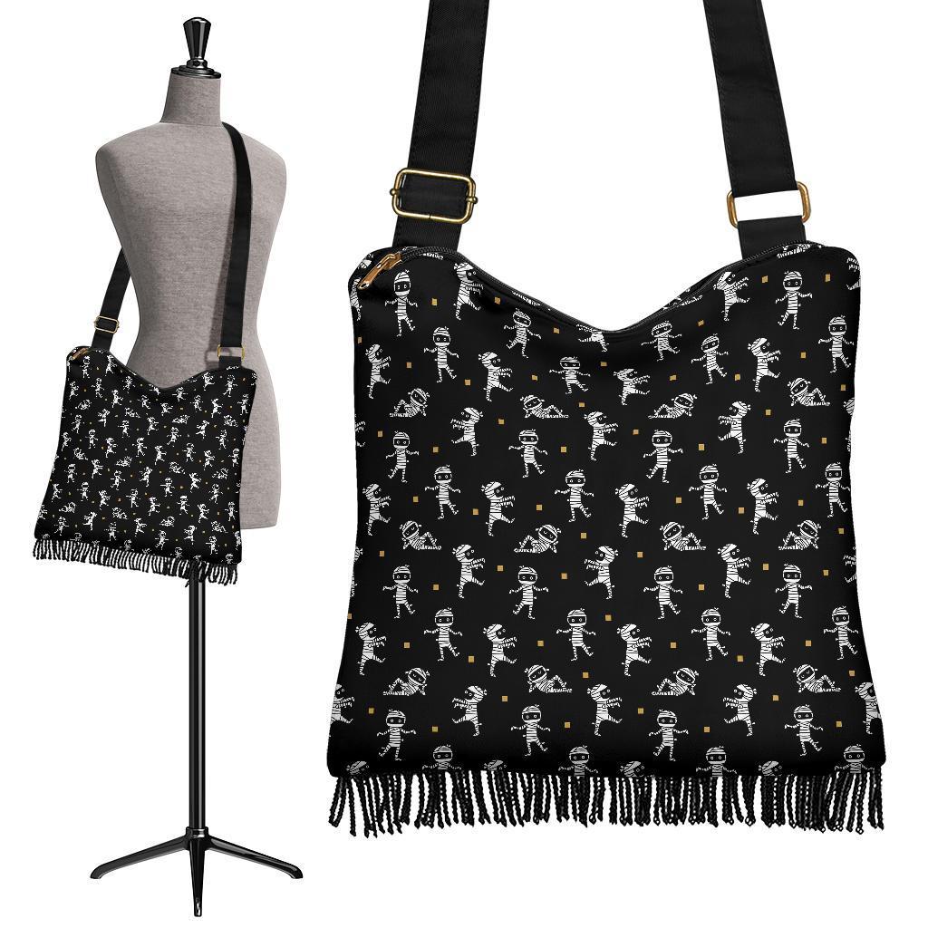 Mummy Pattern Print Crossbody bags-grizzshop