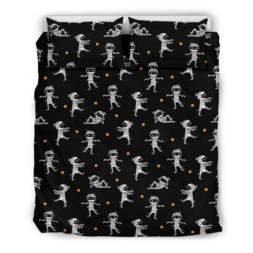 Mummy Pattern Print Duvet Cover Bedding Set-grizzshop