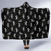 Mummy Pattern Print Hooded Blanket-grizzshop