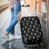 Mummy Pattern Print Luggage Cover Protector-grizzshop