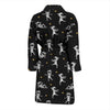 Mummy Pattern Print Men Long Robe-grizzshop