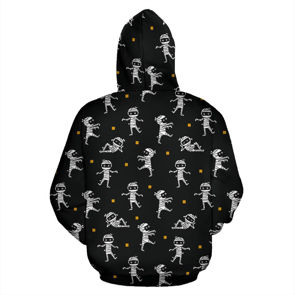 Mummy Pattern Print Men Women Pullover Hoodie-grizzshop