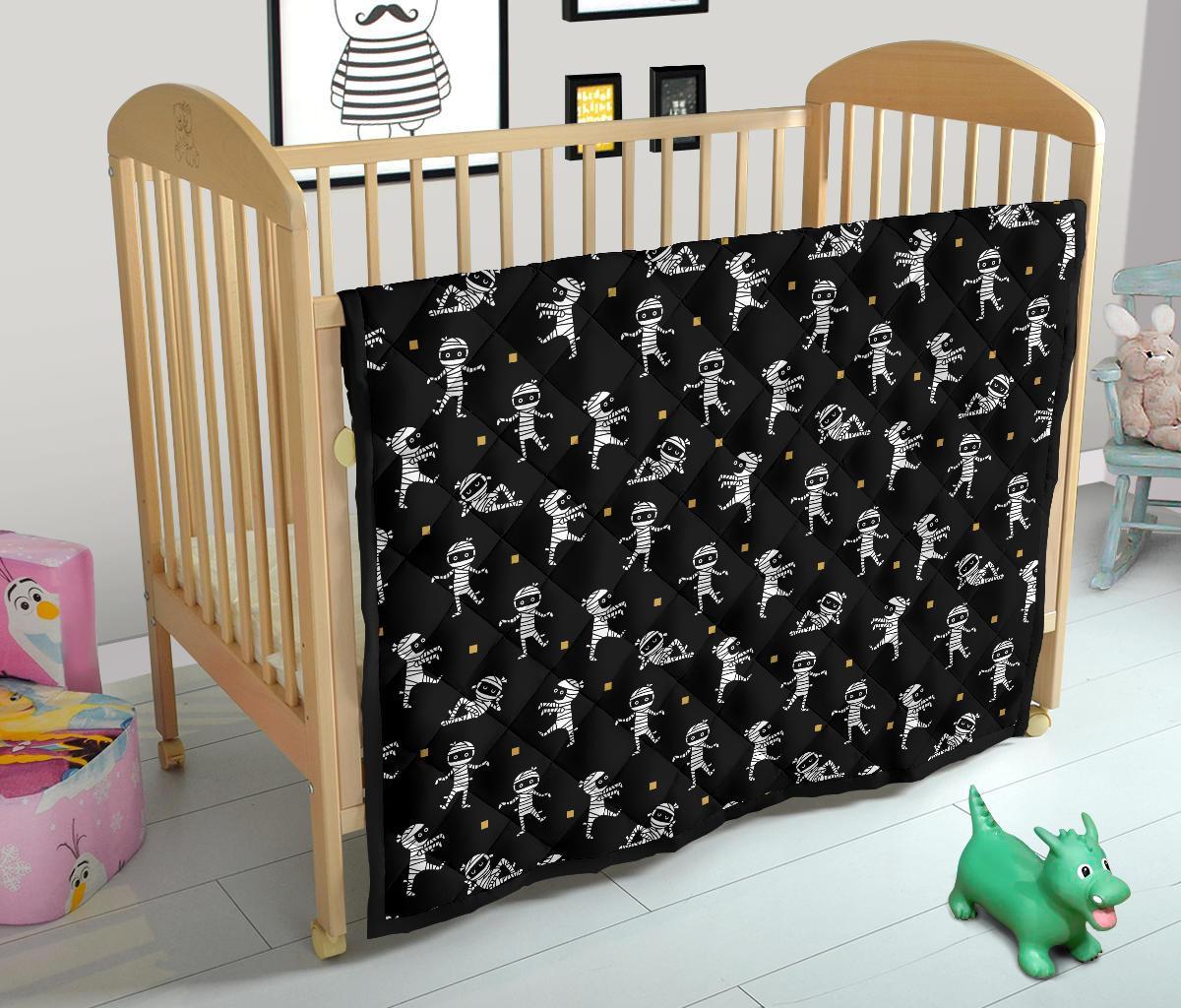 Mummy Pattern Print Quilt-grizzshop