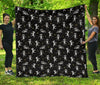 Mummy Pattern Print Quilt-grizzshop