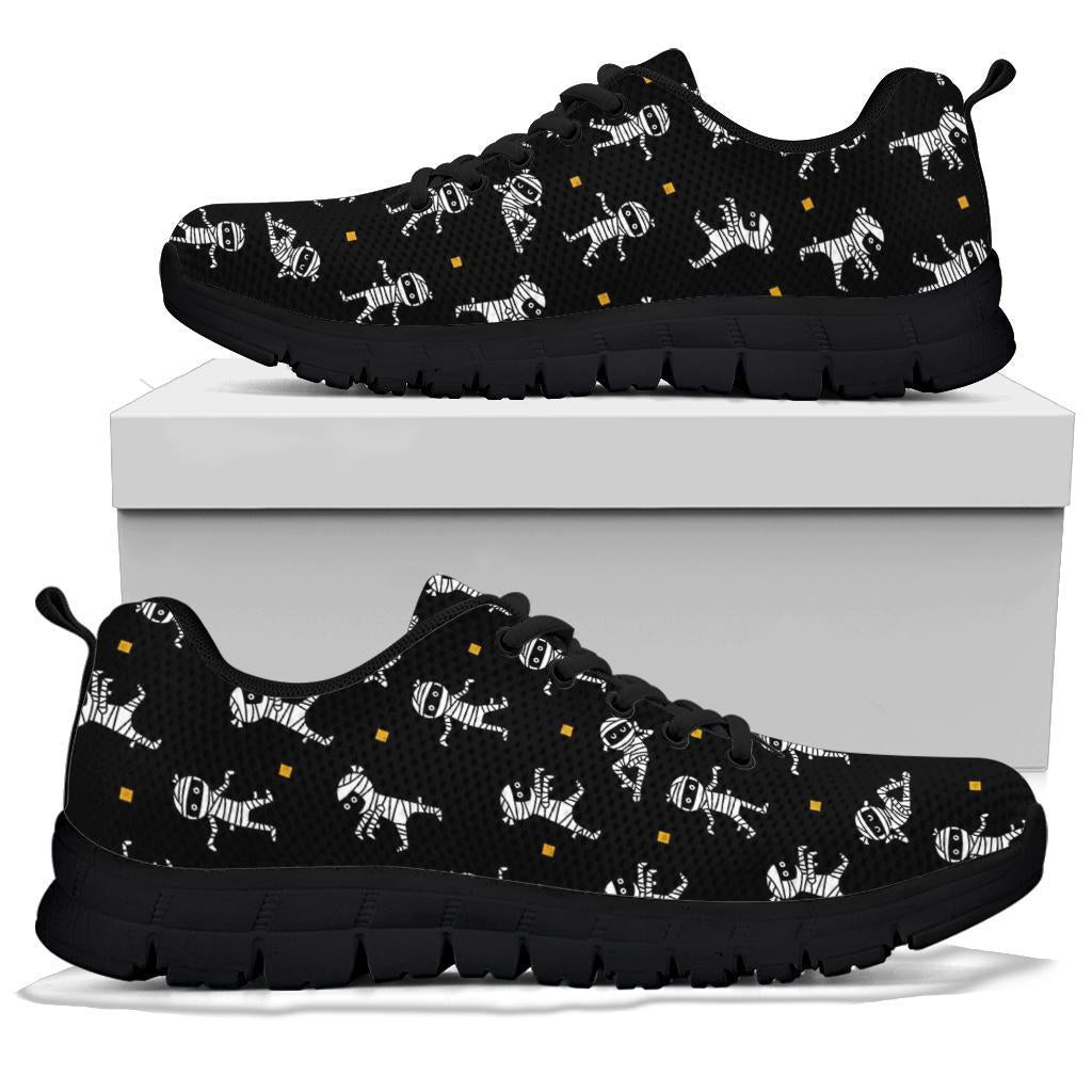 Mummy Pattern Print Sneaker Shoes For Men Women-grizzshop