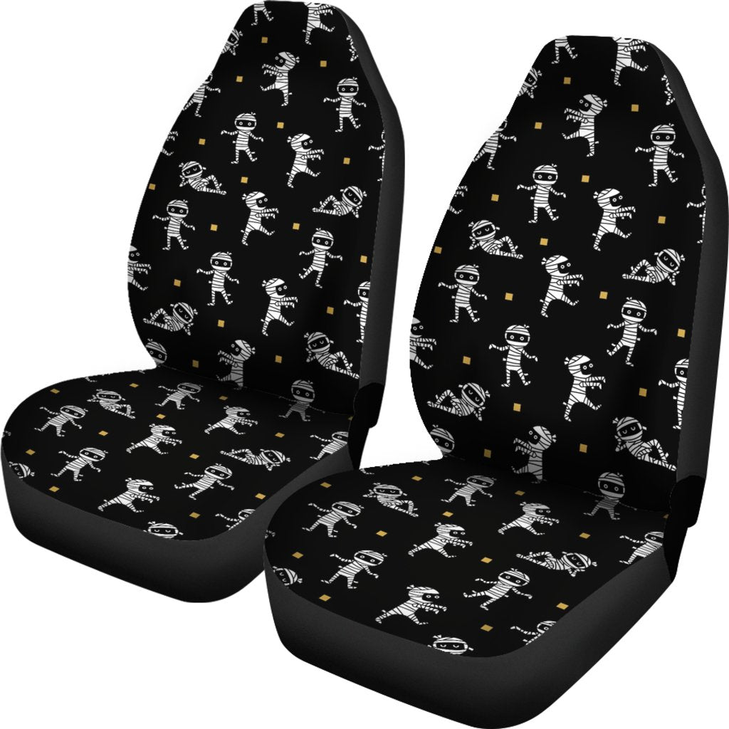 Mummy Pattern Print Universal Fit Car Seat Covers-grizzshop