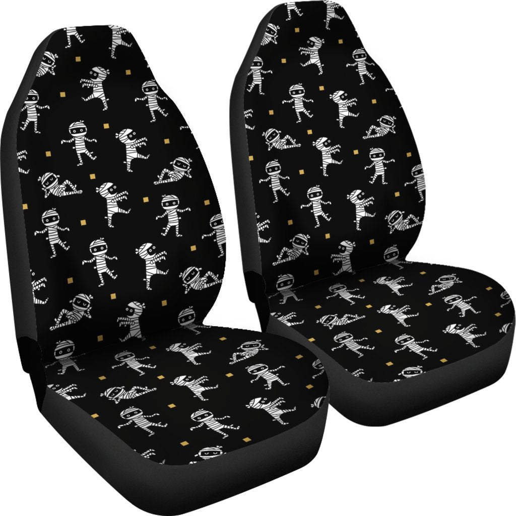 Mummy Pattern Print Universal Fit Car Seat Covers-grizzshop