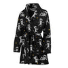 Mummy Pattern Print Women Long Robe-grizzshop