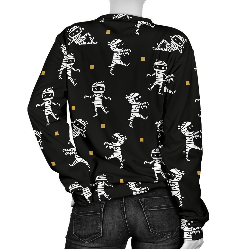Mummy Pattern Print Women's Sweatshirt-grizzshop