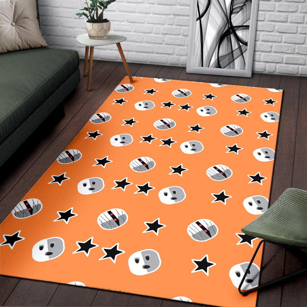 Mummy Print Pattern Floor Mat-grizzshop