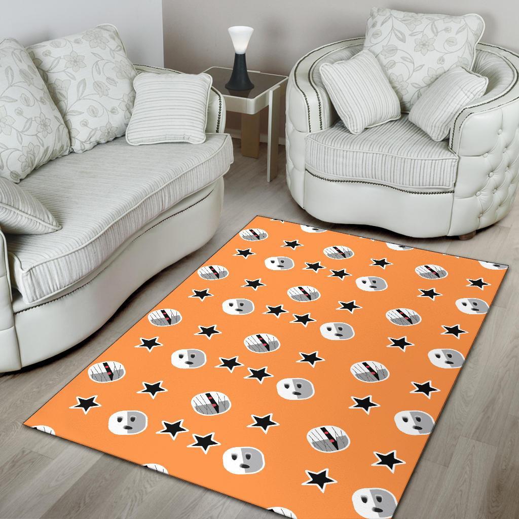 Mummy Print Pattern Floor Mat-grizzshop