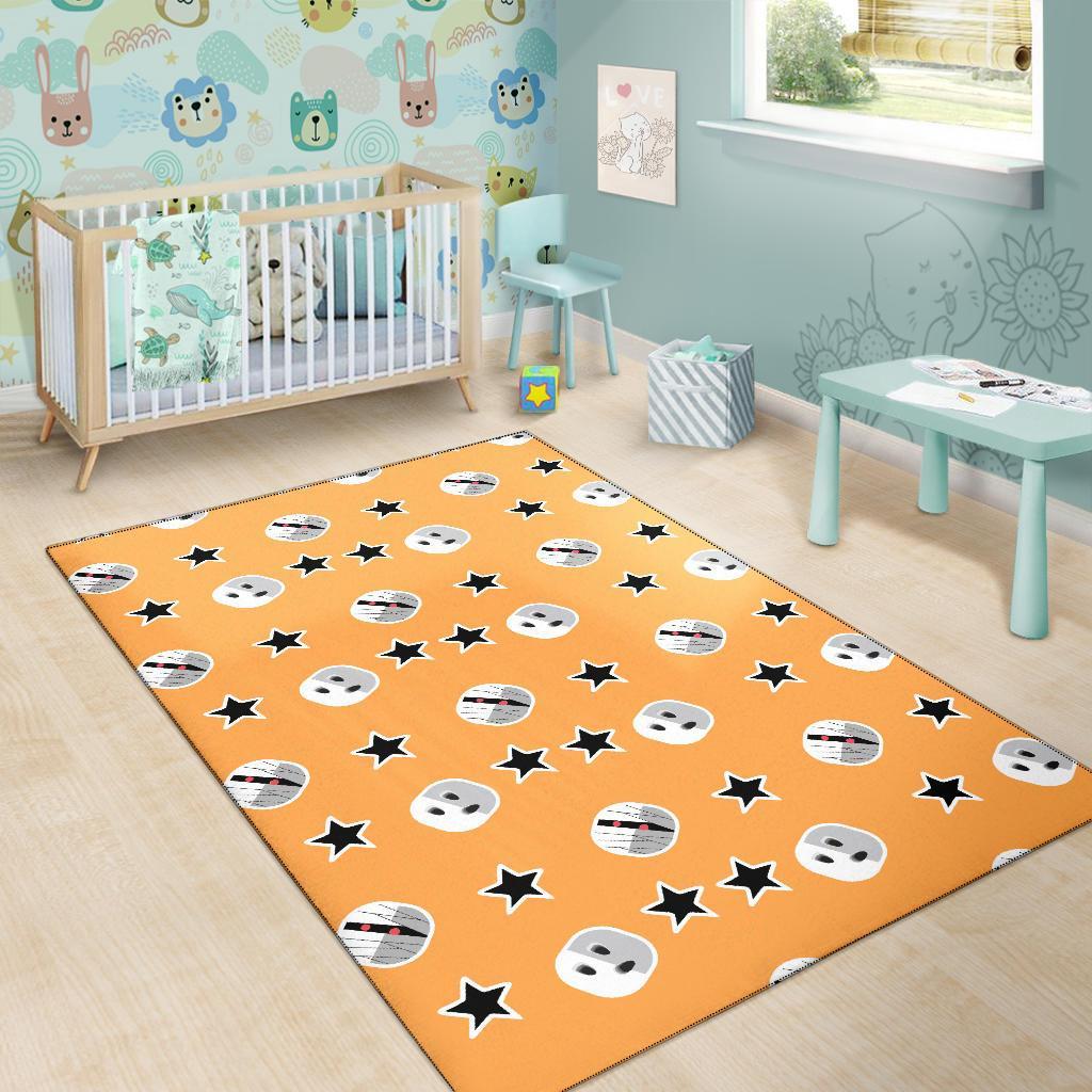 Mummy Print Pattern Floor Mat-grizzshop