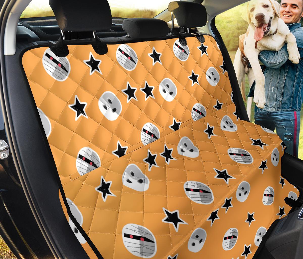 Mummy Print Pattern Pet Car Seat Cover-grizzshop