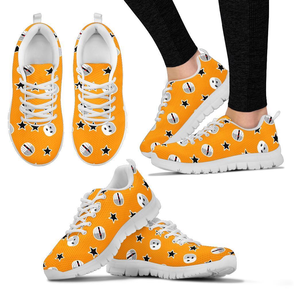 Mummy Print Pattern Sneaker Shoes For Men Women-grizzshop