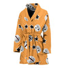 Mummy Print Pattern Women Long Robe-grizzshop