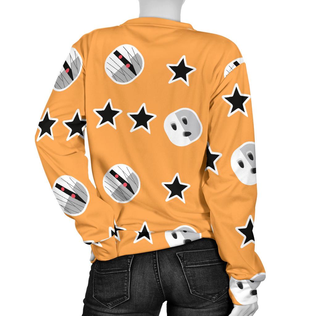 Mummy Print Pattern Women's Sweatshirt-grizzshop