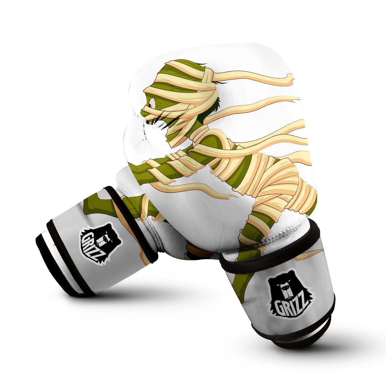 Mummy Running Print Boxing Gloves-grizzshop