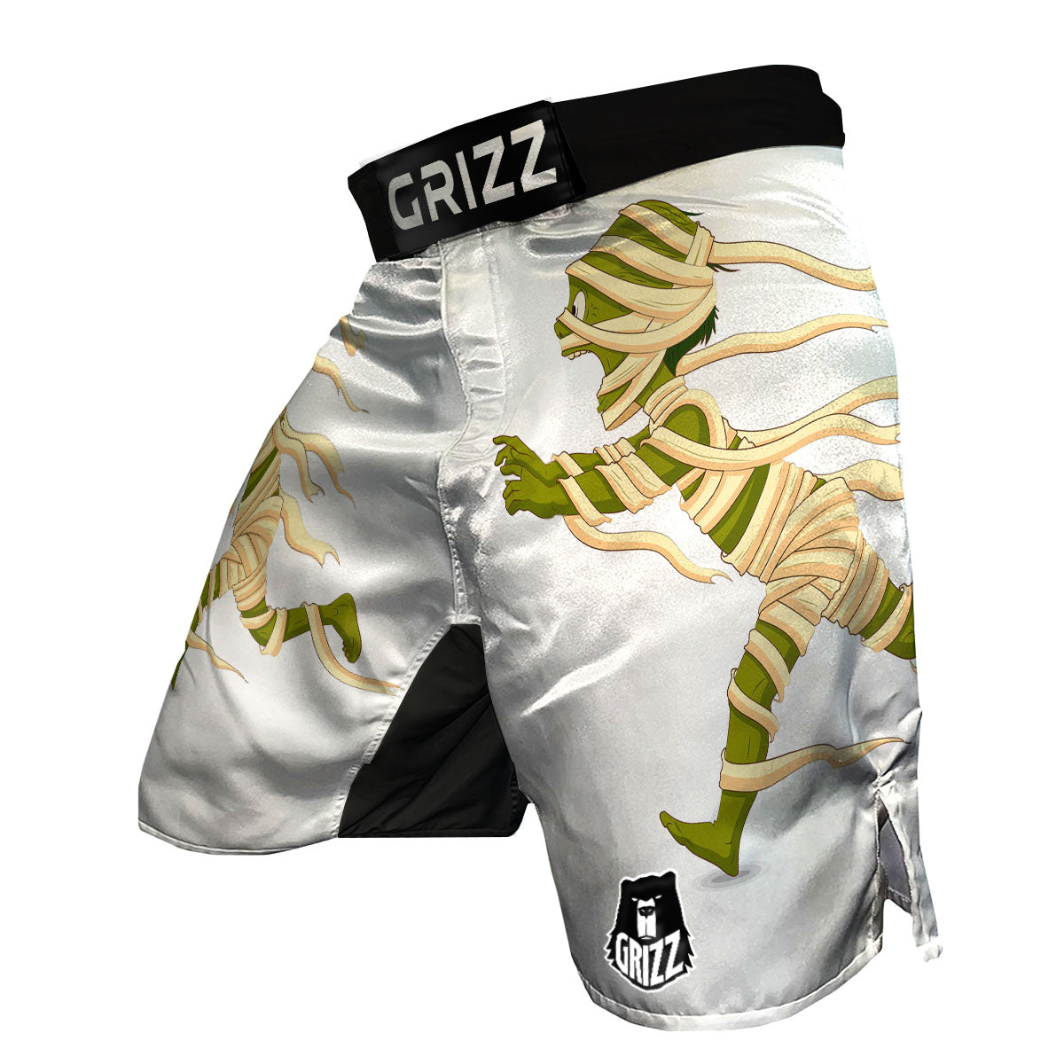 Mummy Running Print MMA Shorts-grizzshop