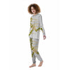 Mummy Running Print Women's Pajamas-grizzshop