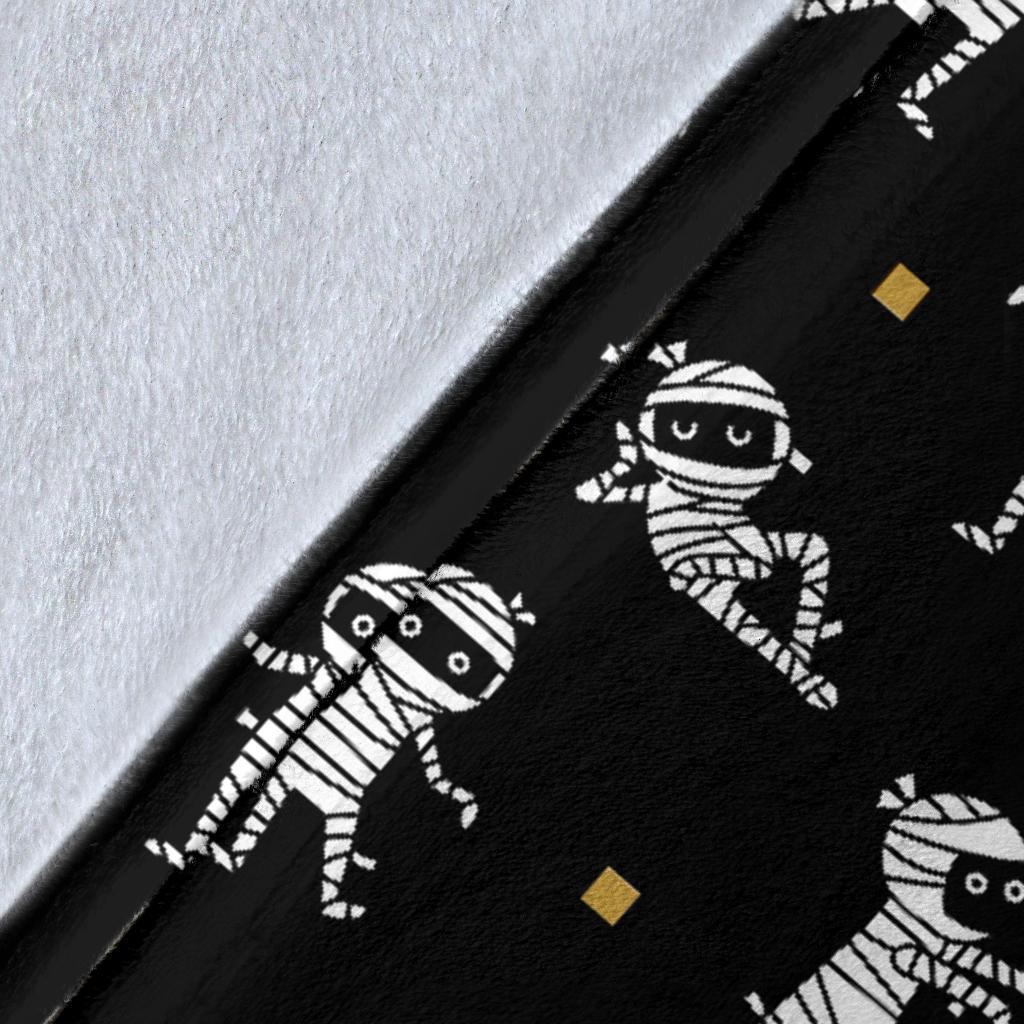 Mummy Pattern Print Blanket-grizzshop