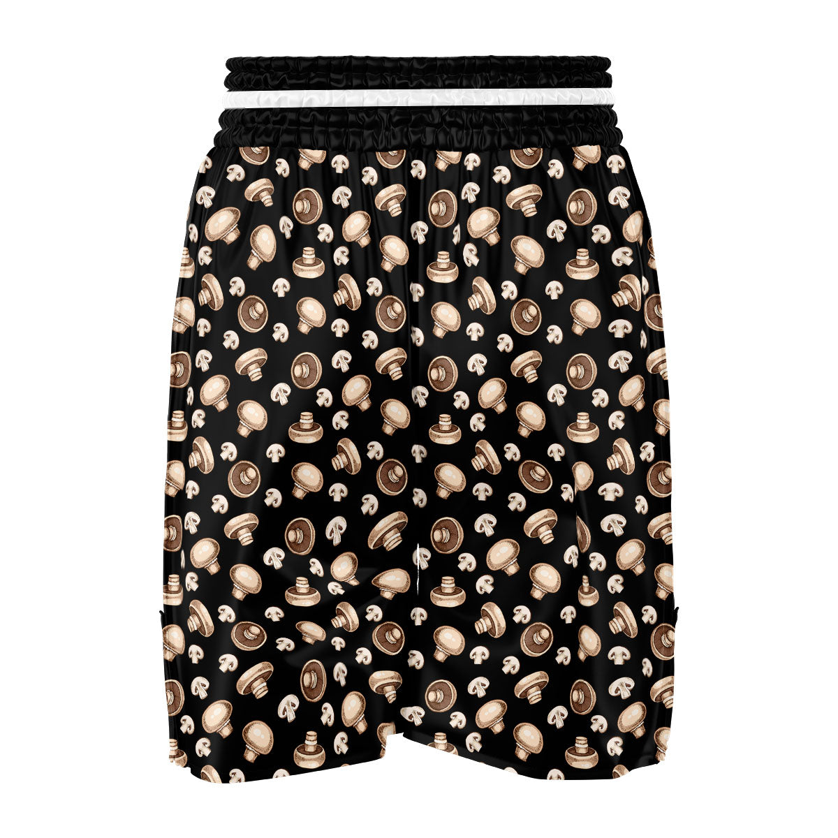 Mushroom Champignon Print Pattern Boxing Shorts-grizzshop
