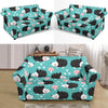 Mushroom Hedgehogs Loveseat Cover-grizzshop