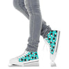 Mushroom Hedgehogs Men Women's High Top Shoes-grizzshop