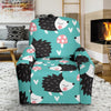 Mushroom Hedgehogs Recliner Cover-grizzshop