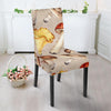 Mushroom Pattern Print Chair Cover-grizzshop