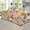 Mushroom Pattern Print Sofa Covers-grizzshop