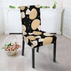 Mushroom Print Pattern Chair Cover-grizzshop