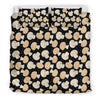 Mushroom Print Pattern Duvet Cover Bedding Set-grizzshop