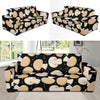 Mushroom Print Pattern Sofa Covers-grizzshop