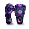 Mushroom Psychedelic Print Pattern Boxing Gloves-grizzshop