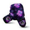 Mushroom Psychedelic Print Pattern Boxing Gloves-grizzshop