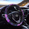 Mushroom Psychedelic Print Pattern Car Steering Wheel Cover-grizzshop