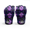 Mushroom Psychedelic Print Pattern MMA Gloves-grizzshop