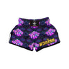 Mushroom Psychedelic Print Pattern Muay Thai Boxing Shorts-grizzshop