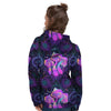 Mushroom Psychedelic Print Pattern Women's Hoodie-grizzshop