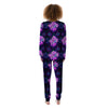 Mushroom Psychedelic Print Pattern Women's Pajamas-grizzshop