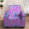 Mushroom Psychedelic Trippy Armchair Cover-grizzshop