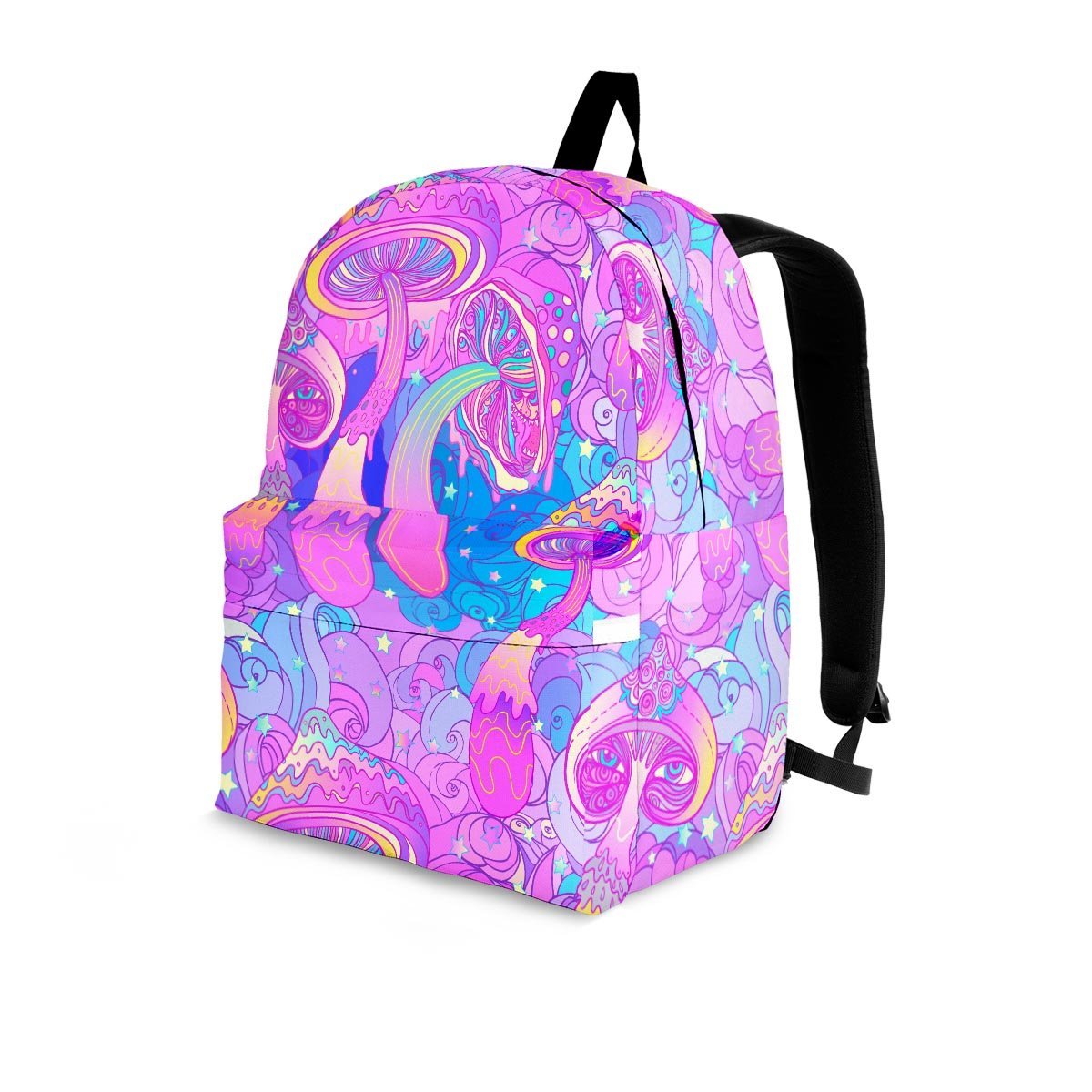 Mushroom Psychedelic Trippy Backpack-grizzshop