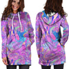 Mushroom Psychedelic Trippy Hoodie Dress-grizzshop