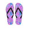 Mushroom Psychedelic Trippy Men's Flip Flops-grizzshop