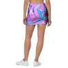 Mushroom Psychedelic Trippy Mini Skirt-grizzshop