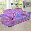 Mushroom Psychedelic Trippy Sofa Cover-grizzshop