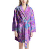 Mushroom Psychedelic Trippy Women's Robe-grizzshop