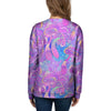 Mushroom Psychedelic Trippy Women's Sweatshirt-grizzshop