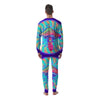 Mushrooms Psychedelic Print Men's Pajamas-grizzshop