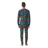 Music Abstract Print Pattern Men's Pajamas-grizzshop